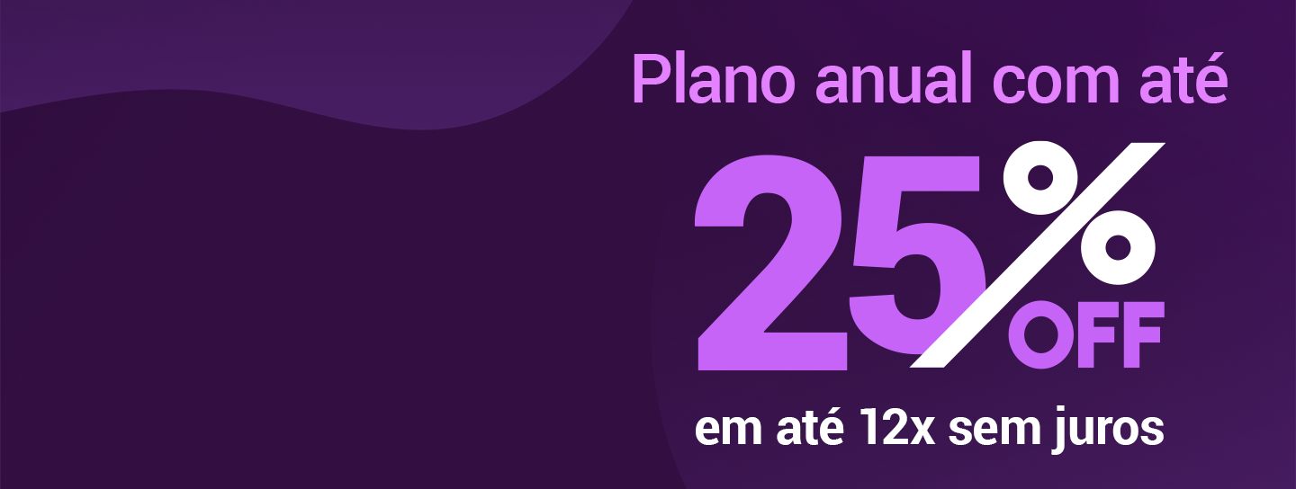 Promoção de parcelamento em até 12x sem juros